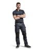 Afbeeldingen van BLÅKLÄDER Werkbroek service denim 1497 marineblauw/zwart C48