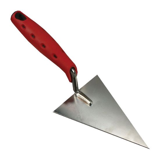 Afbeeldingen van MELKMEISJE Pleistertroffel RVS spits 2K-softgrip 160MM
