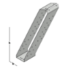 Afbeeldingen van GEBR. BODEGRAVEN Gordinglas SV 50X200MM 1,5MM