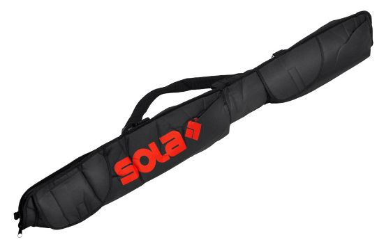 Afbeeldingen van SOLA Opbergtas voor waterpassen met extra vakken zwart BAG PLUS 200CM