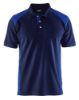 Afbeeldingen van BLÅKLÄDER Poloshirt piqué 3324 marineblauw/korenblauw M