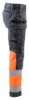 Afbeeldingen van BLÅKLÄDER Werkbroek met stretch 1558 medium grijs/High Vis oranje D84