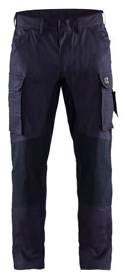 Afbeeldingen van BLÅKLÄDER Werkbroek Multinorm Inherent met stretch 1486 marineblauw C60