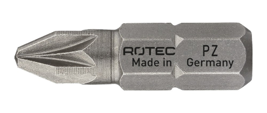 Afbeeldingen van ROTEC Schroefbit ¼" PRO PZ2 25MM C6,3 BASIC 50x