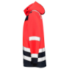 Afbeeldingen van TRICORP Parka High Vis bi-colour 403020 fluor rood/inkt S