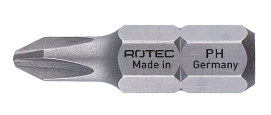 Afbeeldingen van ROTEC Schroefbit 5/16" PRO PH2 32MM C8 BASIC
