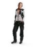 Afbeeldingen van BLÅKLÄDER Gebreid vest met softshell dames 4931 grijs mêlee/zwart L
