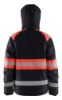 Afbeeldingen van BLÅKLÄDER Winterjas 4480 zwart/High Vis rood L
