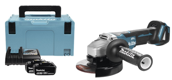 Afbeeldingen van Haakse slijper DGA505RTJ 125 mm 18 V