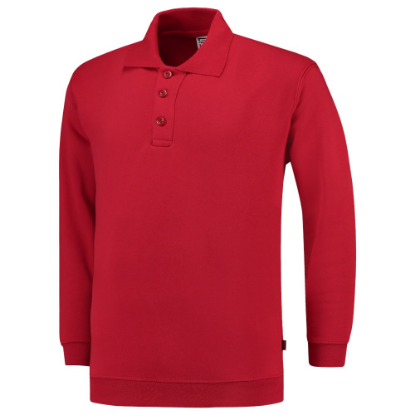 Afbeeldingen van TRICORP Polosweater met boord 301005 rood XS