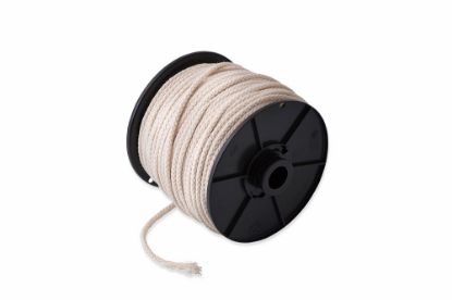 Afbeeldingen van Touw geruwd 3-strengs PP bruin 10MM 80M