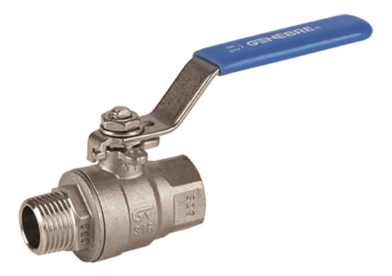 Afbeeldingen van Kogelkraan RVS316 ¾" BI-BU RVS HDL