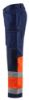 Afbeeldingen van BLÅKLÄDER Werkbroek met stretch 1551 marineblauw/High Vis oranje D96