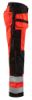 Afbeeldingen van BLÅKLÄDER Werkbroek 1533 High Vis rood/zwart D96