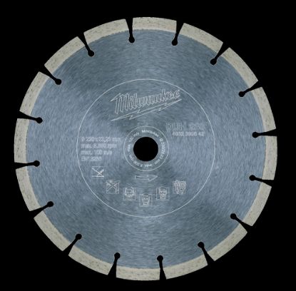 Afbeeldingen van MILWAUKEE Diamantzaagblad beton/baksteen DUH 230X22,23MM