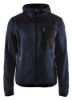 Afbeeldingen van BLÅKLÄDER Gebreid vest met softshell 4930 donker marineblauw/zwart L