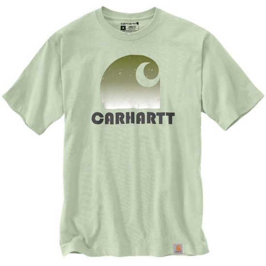 Afbeeldingen van CARHARTT T-shirt Heavy Graphic 106151 tender green S