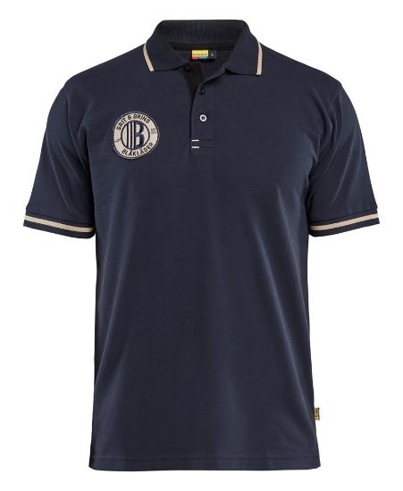 Afbeeldingen van BLÅKLÄDER Poloshirt Grit & Grind 9402 donker marineblauw L