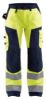 Afbeeldingen van BLÅKLÄDER Werkbroek dames zonder spijkerzakken 7155 High Vis geel/marineblauw C48