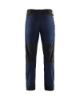 Afbeeldingen van BLÅKLÄDER Werkbroek service met stretch 1456 donker marineblauw/zwart D96