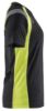 Afbeeldingen van BLÅKLÄDER T-shirt dames Visible 3402 zwart/High Vis geel M