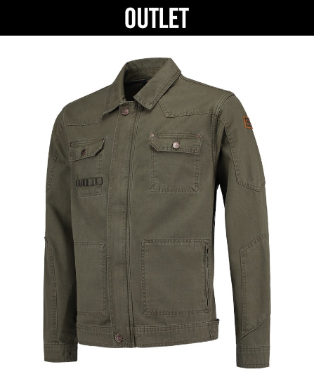 Afbeeldingen van TRICORP Jack Premium Canvas 404003 army 2XL