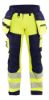 Afbeeldingen van BLÅKLÄDER Softshell werkbroek 1820 High Vis geel/marineblauw C48