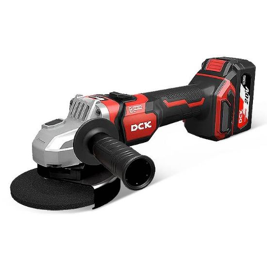 Afbeeldingen van DCK Accu haakse slijper KDSM04-125(Z) 20V BODY