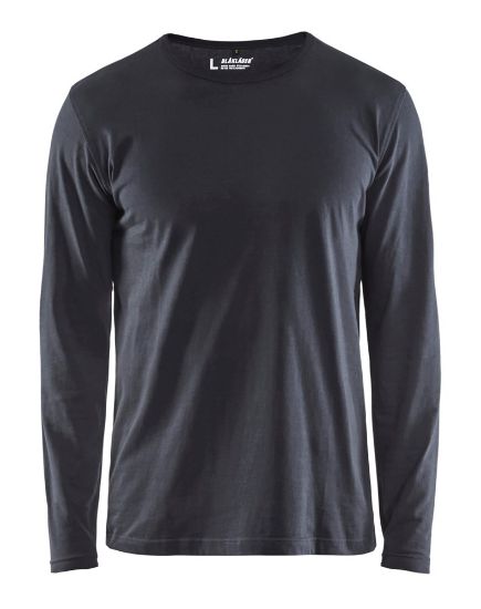 Afbeeldingen van BLÅKLÄDER T-shirt met lange mouwen 3500 donkergrijs M