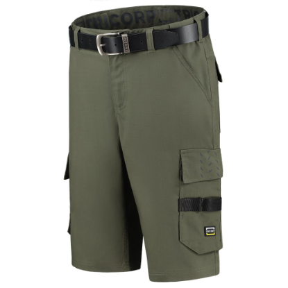 Afbeeldingen van TRICORP Werkbroek kort Twill 502025 army 50