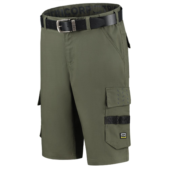 Afbeeldingen van TRICORP Werkbroek kort Twill 502025 army 52