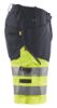 Afbeeldingen van BLÅKLÄDER Short met stretch 1541 medium grijs/High Vis geel C50