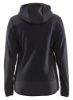 Afbeeldingen van BLÅKLÄDER Gebreid jack dames met softshell 5941 donkergrijs/zwart M