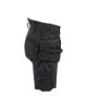 Afbeeldingen van BLÅKLÄDER Short dames met 2-weg stretch 7175 zwart/zwart C36