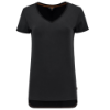 Afbeeldingen van TRICORP T-shirt Premium V-hals dames 104006 zwart S
