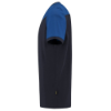 Afbeeldingen van TRICORP T-shirt bi-colour Naden 102006 navy/royal blauw M