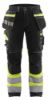Afbeeldingen van BLÅKLÄDER Werkbroek met stretch 1794 zwart/High Vis geel C46