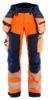 Afbeeldingen van BLÅKLÄDER Softshell werkbroek dames 7118 High Vis oranje/marineblauw C46