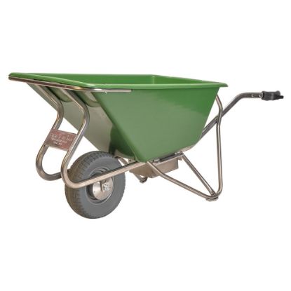 Afbeeldingen van MATADOR Elektrische kruiwagen Noka E-BARROW 160L PP bak met lekvrije band