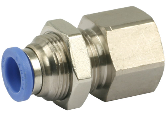 Afbeeldingen van Opschroef-schotdoorvoer 4MM-G¼"