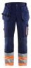 Afbeeldingen van BLÅKLÄDER Werkbroek 1529 marineblauw/High Vis oranje C158