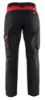 Afbeeldingen van BLÅKLÄDER Werkbroek industrie dames 7104 zwart/rood D22