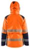 Afbeeldingen van BLÅKLÄDER Shelljack dames 4436 High Vis oranje/marineblauw M