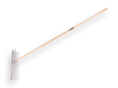 Afbeeldingen van ATLAS Grashark metaal 60CM breed met steel 170X2,8CM