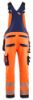 Afbeeldingen van BLÅKLÄDER Bretelbroek met 4-weg stretch 2626 High Vis oranje/marineblauw D88