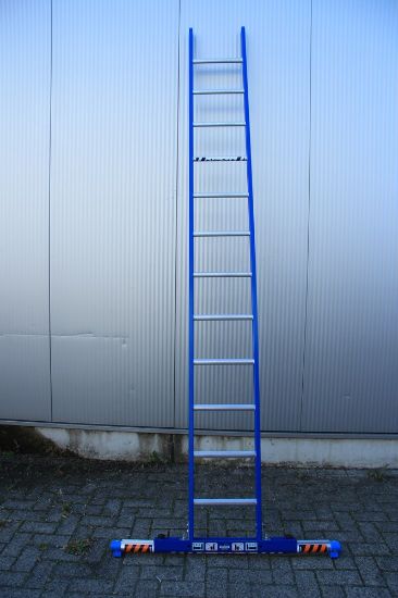 Afbeeldingen van ASC Enkele ladder XD recht 12 sporten met stabilisatiebalk