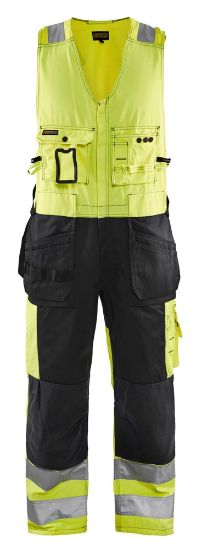 Afbeeldingen van BLÅKLÄDER Amerikaanse overall 2653 High Vis geel/zwart D96