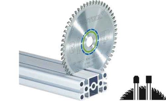 Afbeeldingen van FESTOOL Cirkelzaagblad ALUMINIUM/PLASTICS HW 190X2,6MM FF TF58