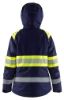 Afbeeldingen van BLÅKLÄDER Winterjas dames 4470 marineblauw/High Vis geel XS