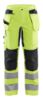 Afbeeldingen van BLÅKLÄDER Werkbroek dames met stretch 7163 High Vis geel/zwart D25